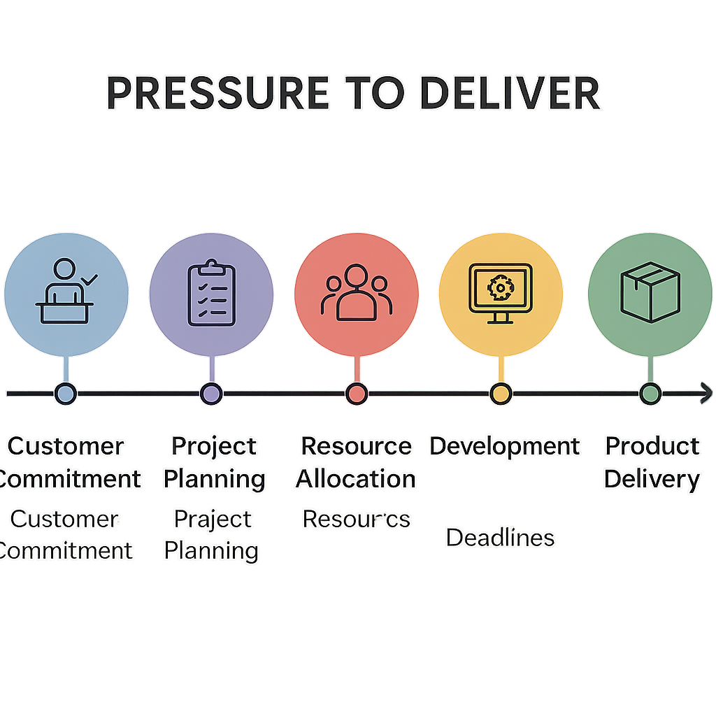 3. Create Pressure to Deliver