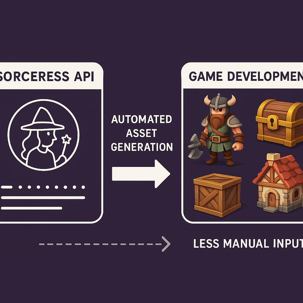 5. Automated Asset Generation via Sorceress API